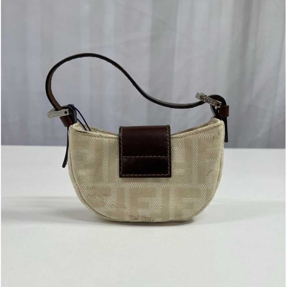 Fendi Croissant Vintage cloth handbag - image 4