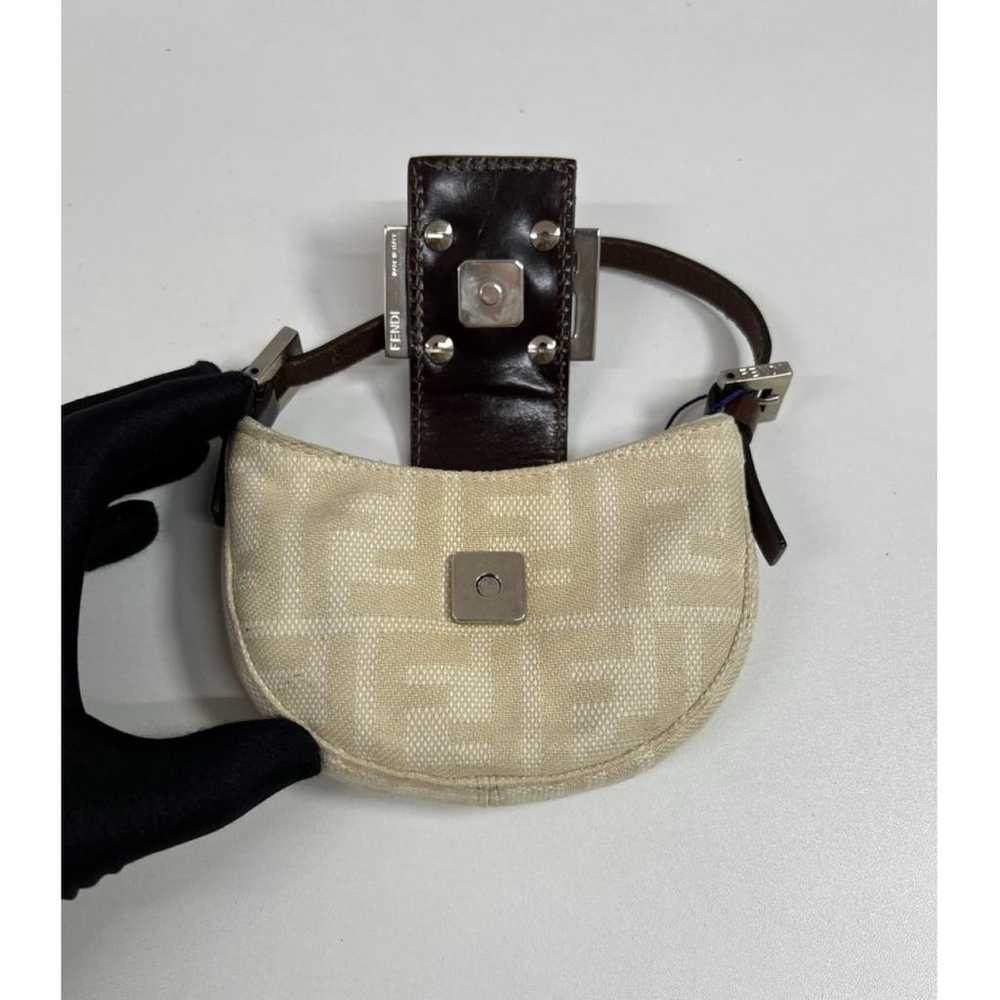 Fendi Croissant Vintage cloth handbag - image 8