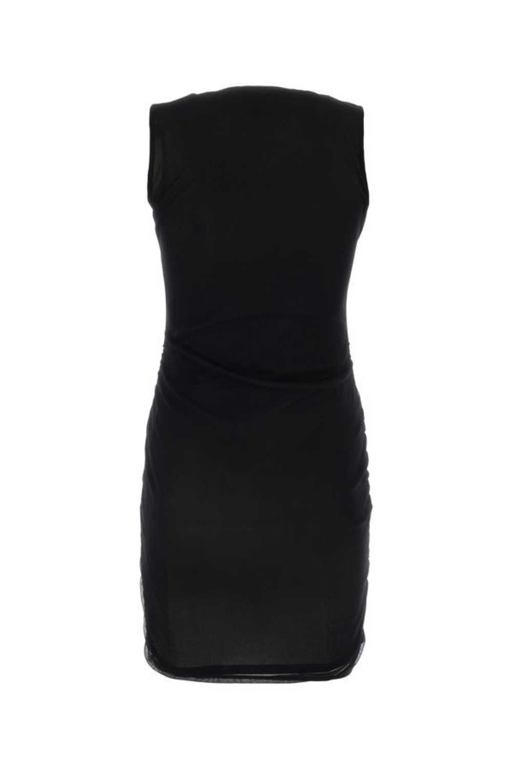Saint Laurent Paris Black Nylon Mini Dress - image 4