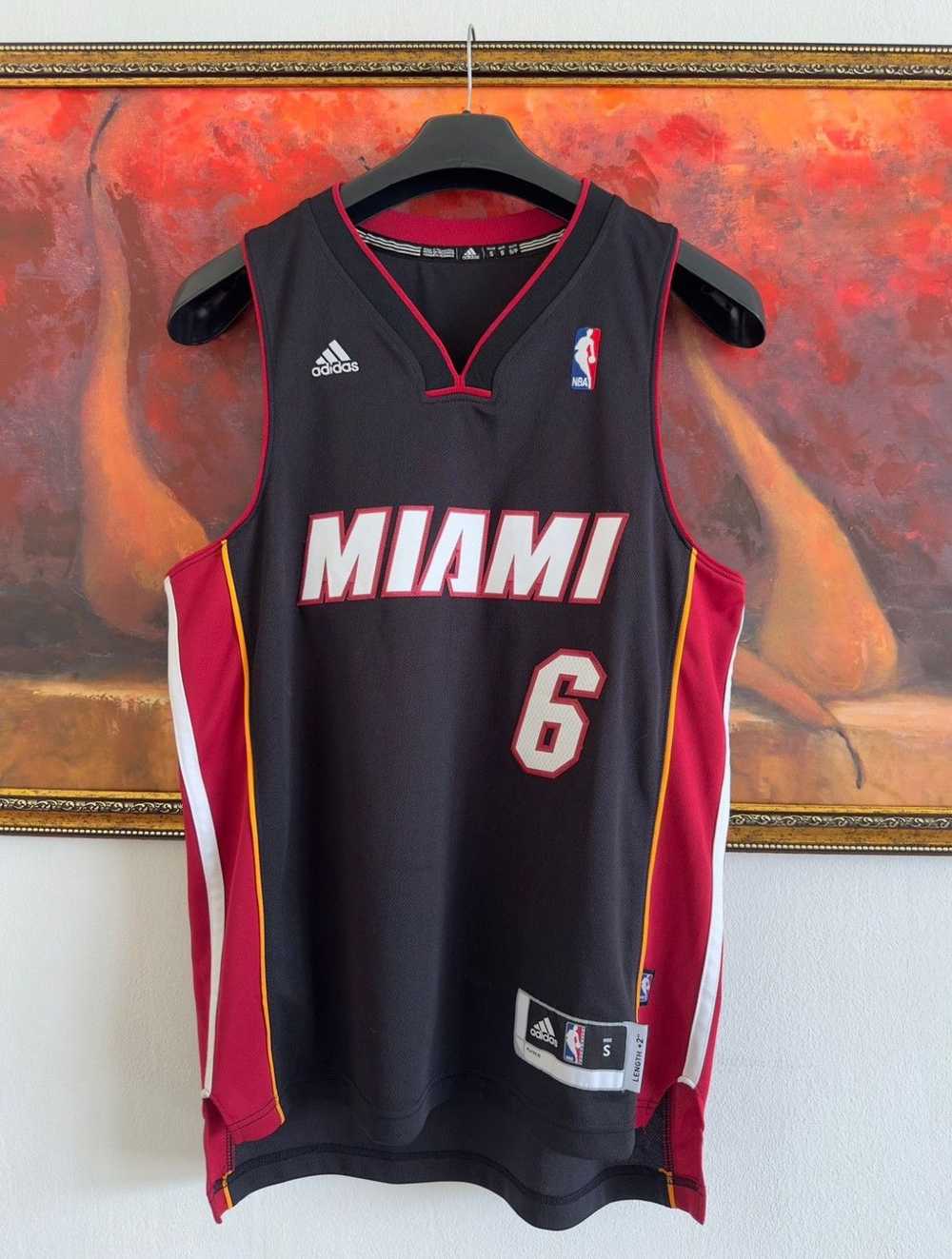 Adidas × NBA × Vintage 2014 Miami Heat Lebron Jam… - image 1