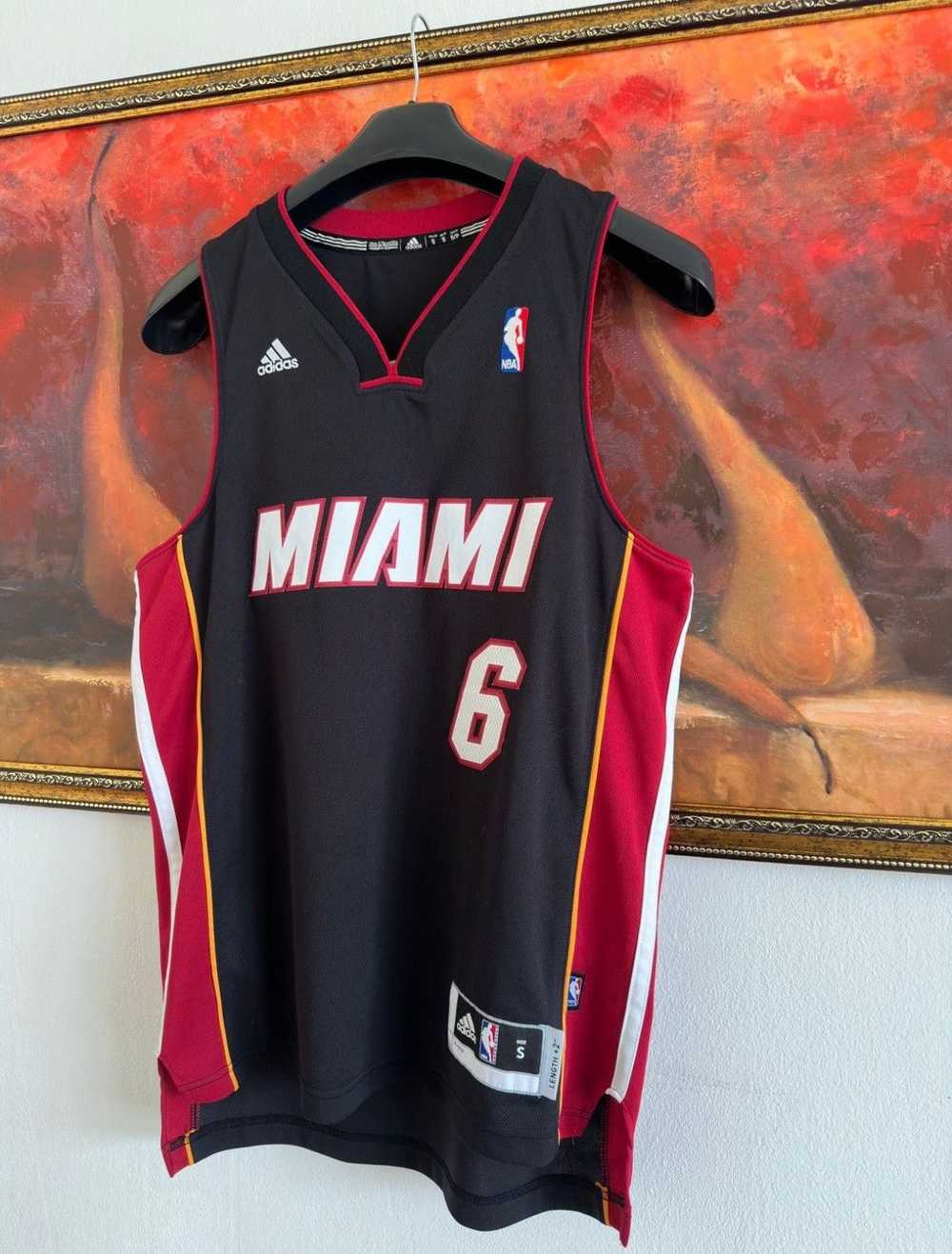 Adidas × NBA × Vintage 2014 Miami Heat Lebron Jam… - image 3