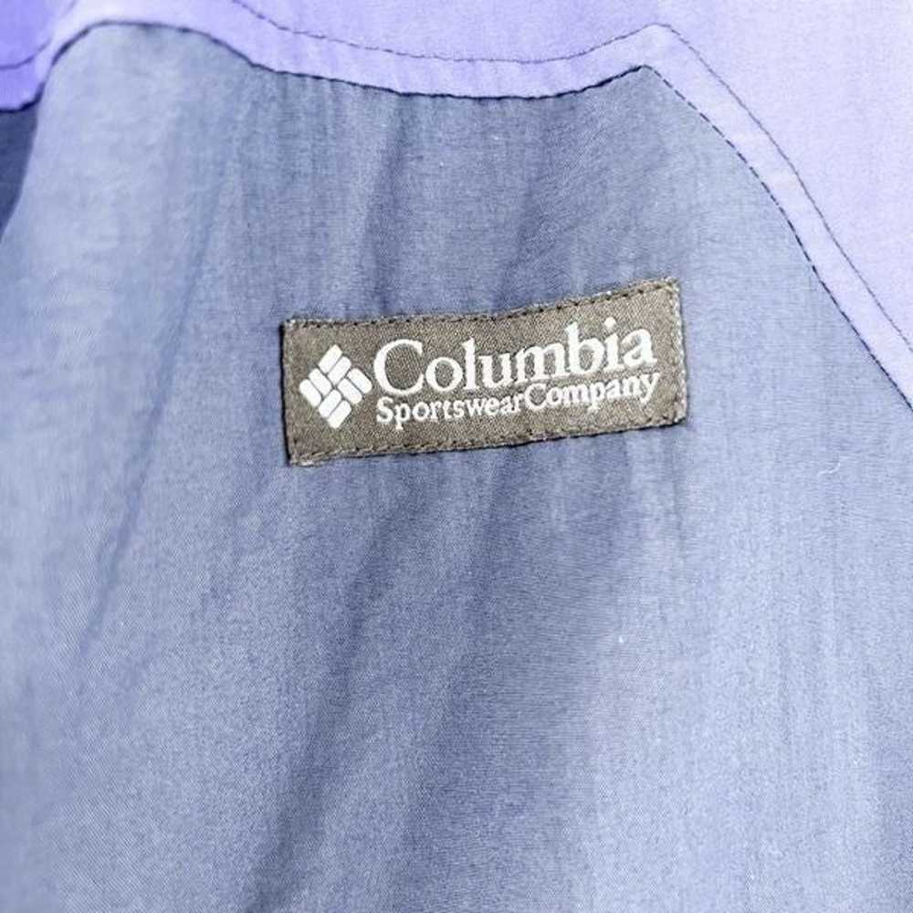 Columbia Women's Purple and Navy Blue Oversized J… - image 4
