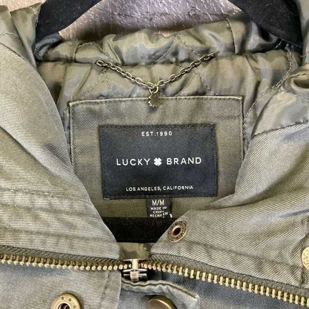 Lucky Brand Women’s Size Medium Utility Jacket Mi… - image 3