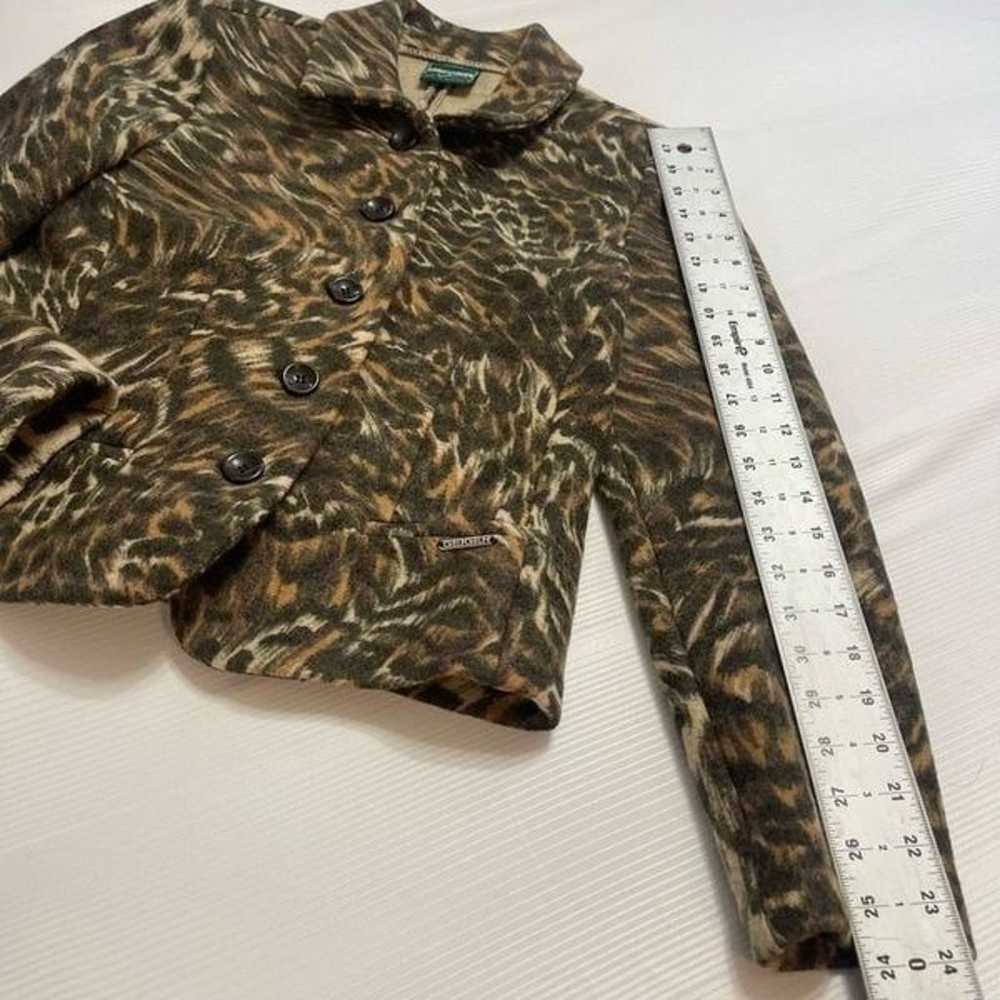 Geiger Collections Leopard Wool Blazer Jacket Siz… - image 8