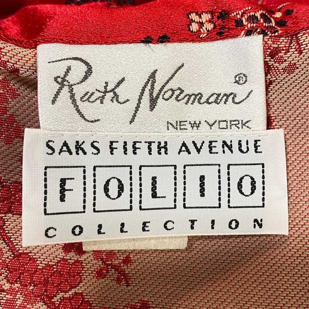 Vintage Ruth Norman Saks Fifth Ave Cheongsam Styl… - image 8