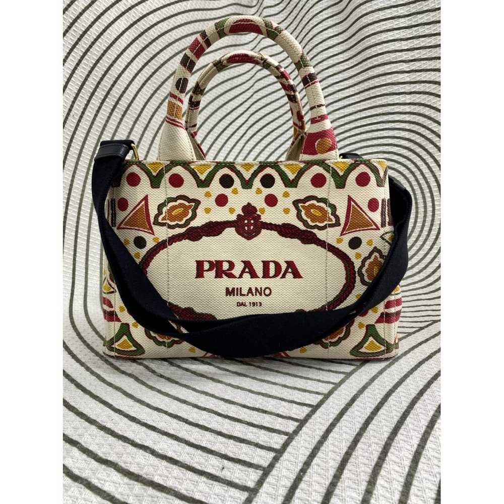 Prada Madras cloth handbag - image 2