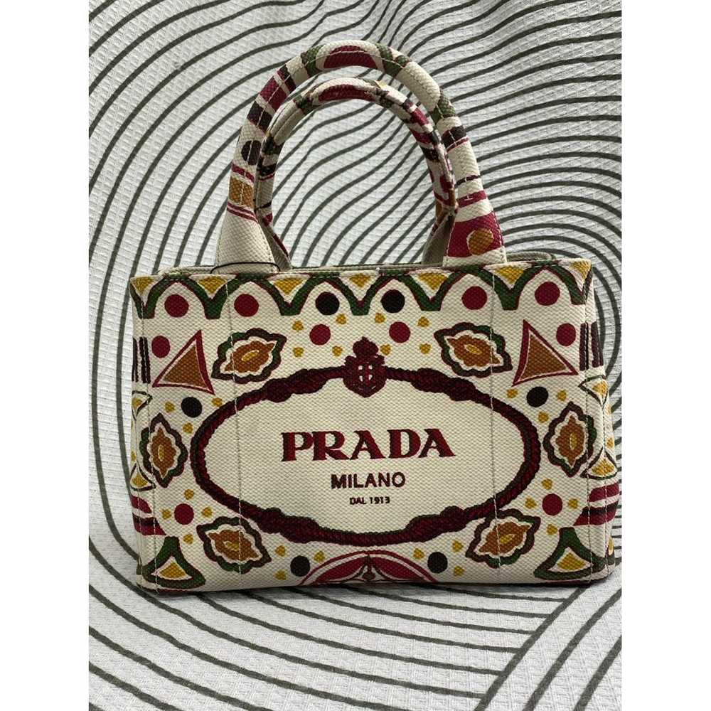 Prada Madras cloth handbag - image 3