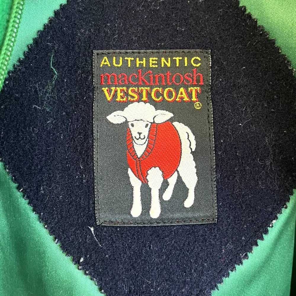 Vintage Mackintosh Authentic Vestcoat Coat Womens… - image 9