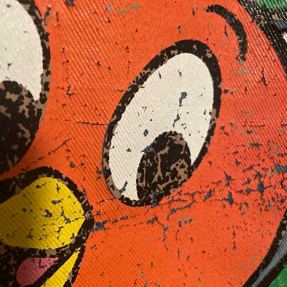 Disney Vault 50th Orange Bird Distressed Oversize… - image 8