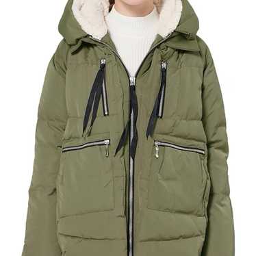 Orolay Women's Thickened Down Jacket Olive Green - image 1