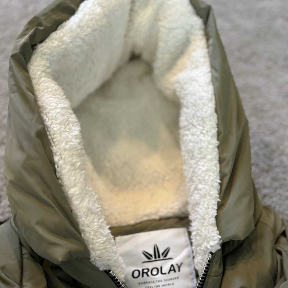 Orolay Women's Thickened Down Jacket Olive Green - image 7