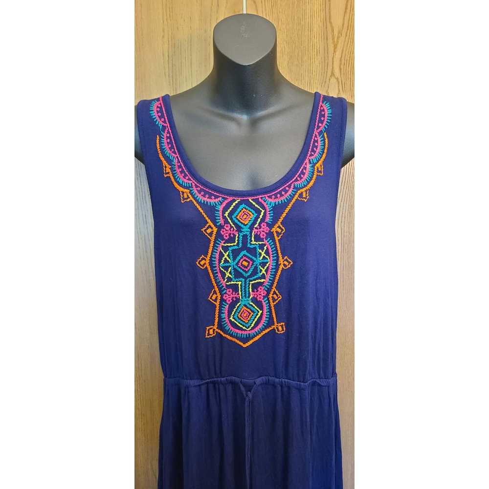 Other Womans Embroidered summer maxi long tank dr… - image 2