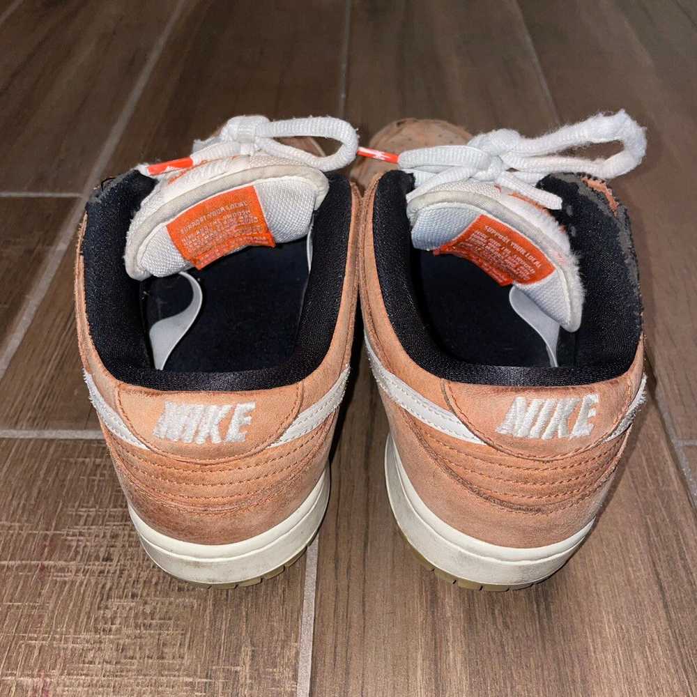 Nike Nike SB Orange label dark russet skate shoe - image 5