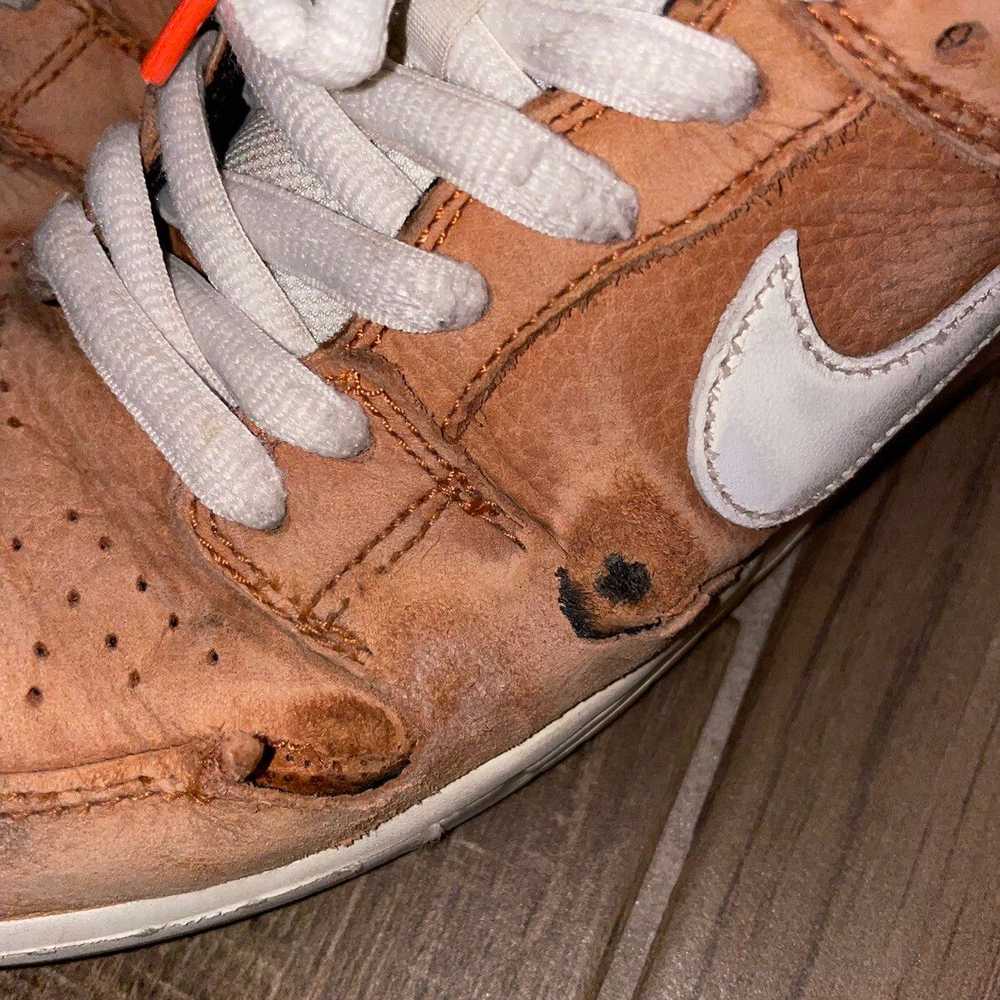 Nike Nike SB Orange label dark russet skate shoe - image 7