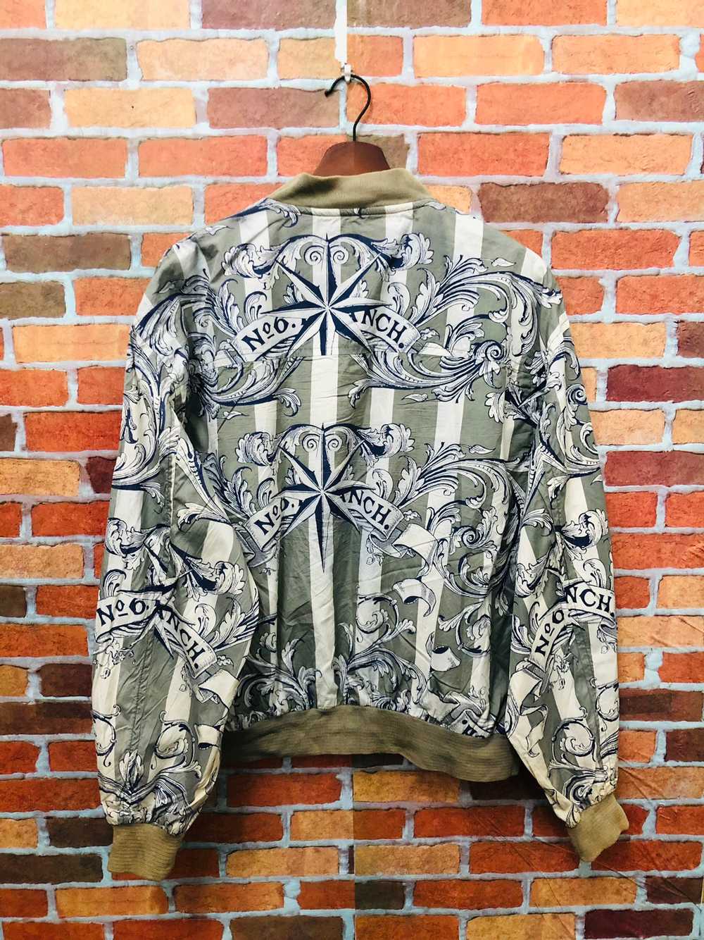 Vintage givenchy light bomber jacket fullprint de… - image 7