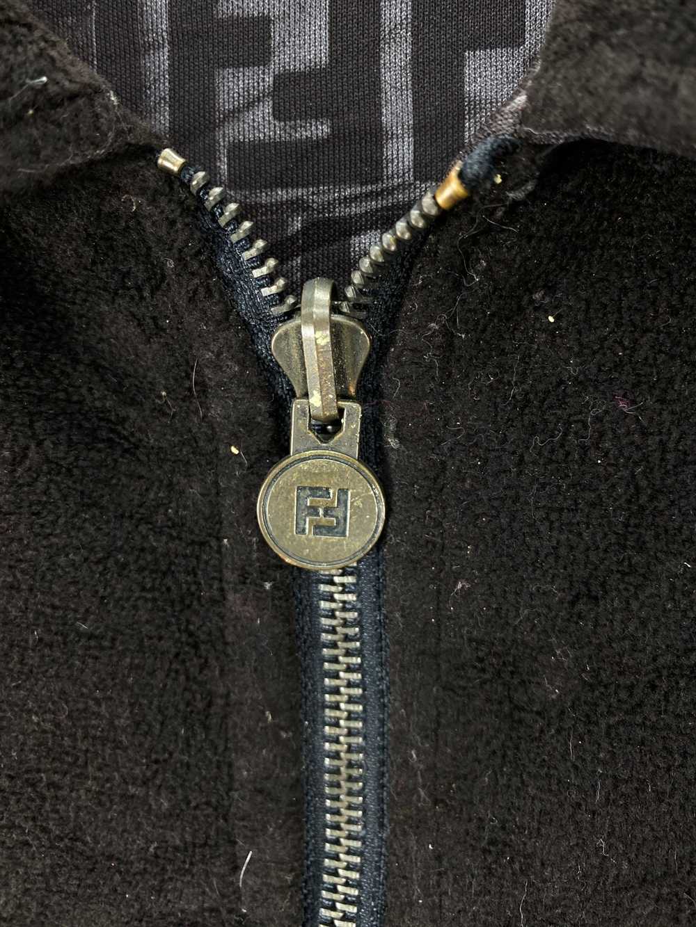 Vintage - FENDI Zucca Monogram Reversible Jacket … - image 10