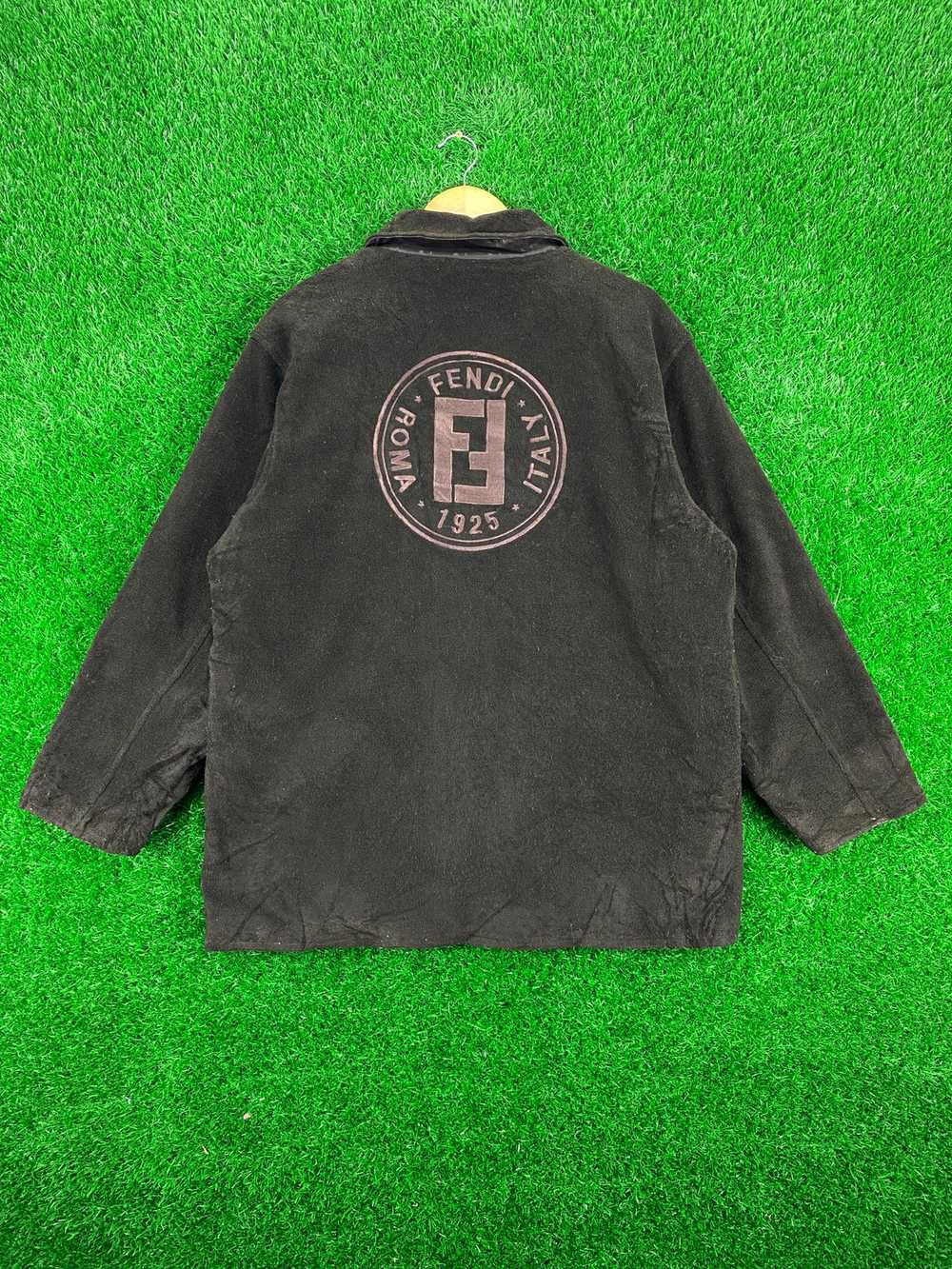 Vintage - FENDI Zucca Monogram Reversible Jacket … - image 4