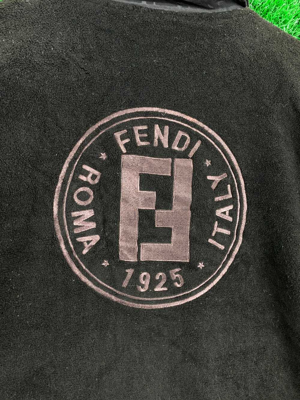 Vintage - FENDI Zucca Monogram Reversible Jacket … - image 8
