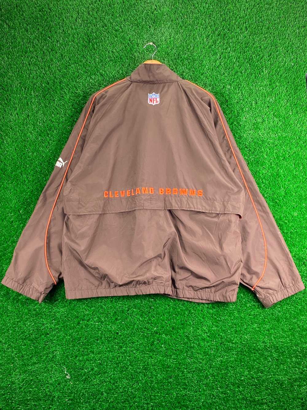 Vintage - ‼️OFFER‼️Vintage Cleveland Browns Puma … - image 2