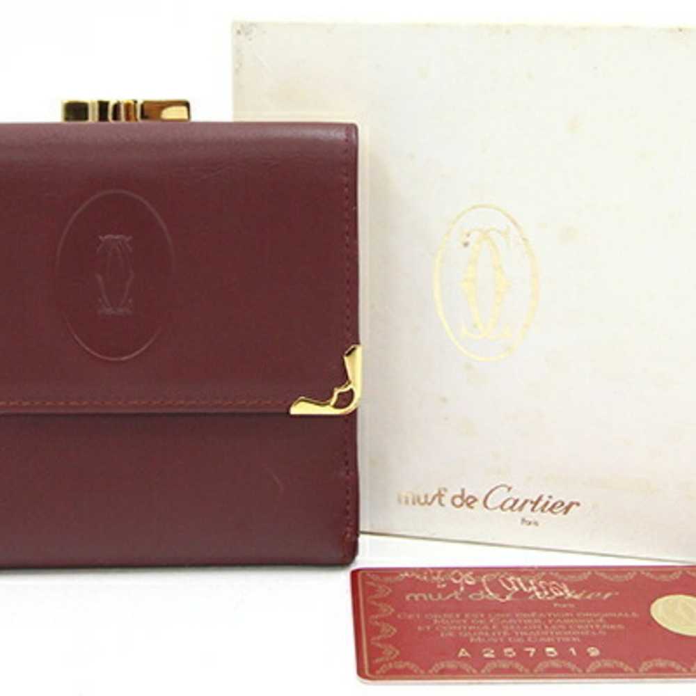 Cartier Cartier Tri-fold Wallet Must de L3000039 … - image 10