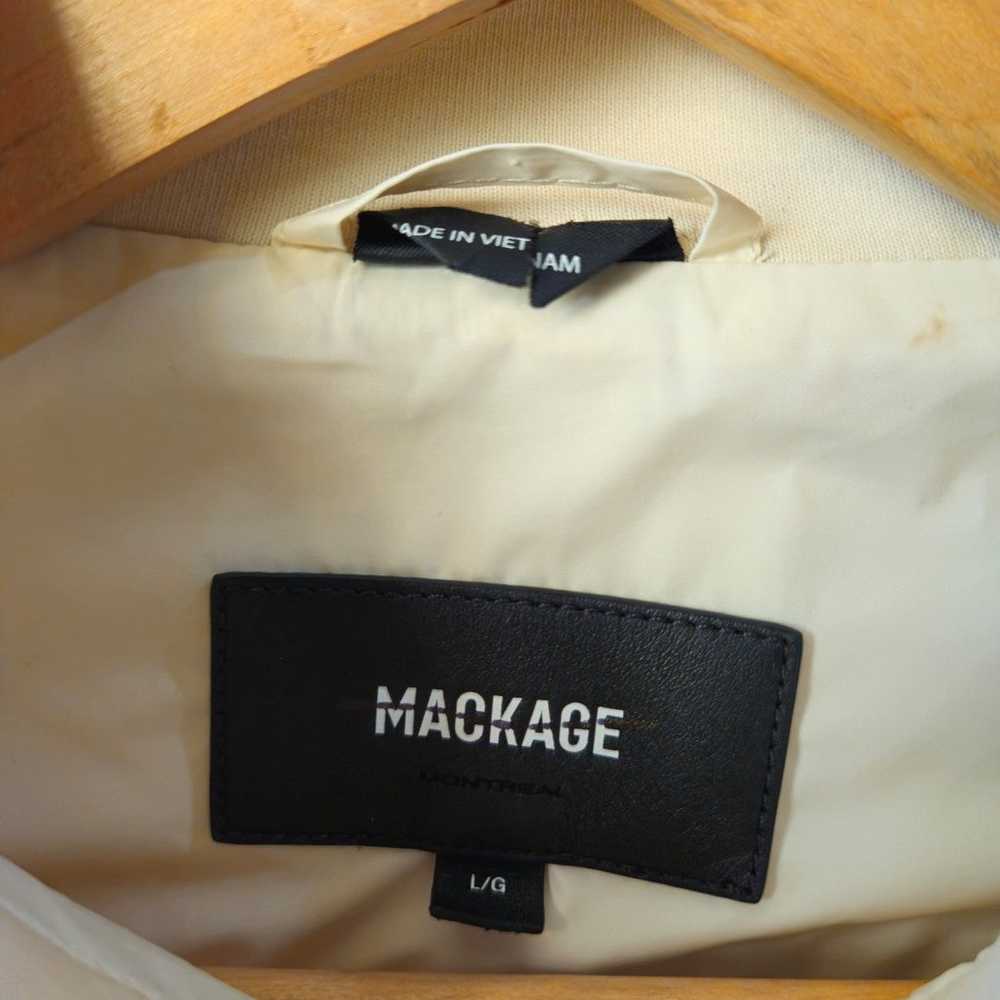 Mackage Women's Quilted Joyce Cream Puffer Jacket… - image 6