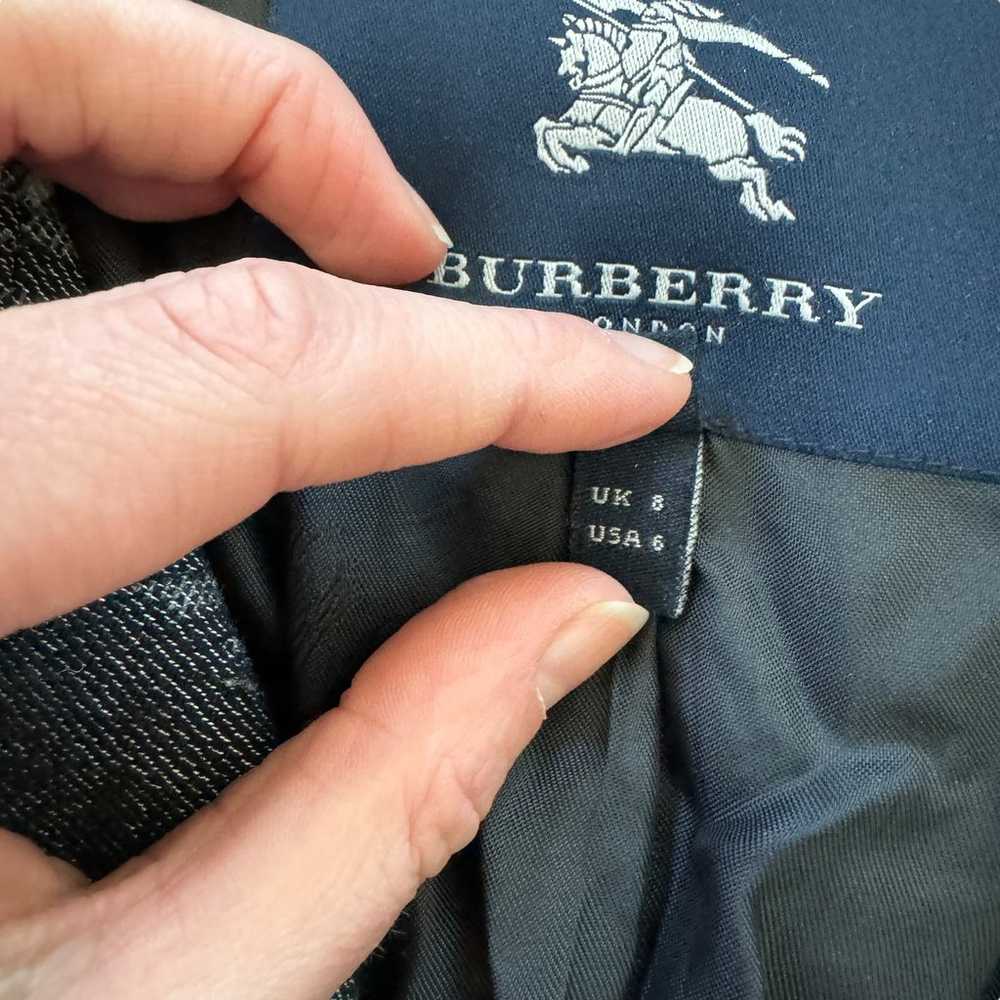 Burberry London Checkmark Plaid Coat Grey - image 5