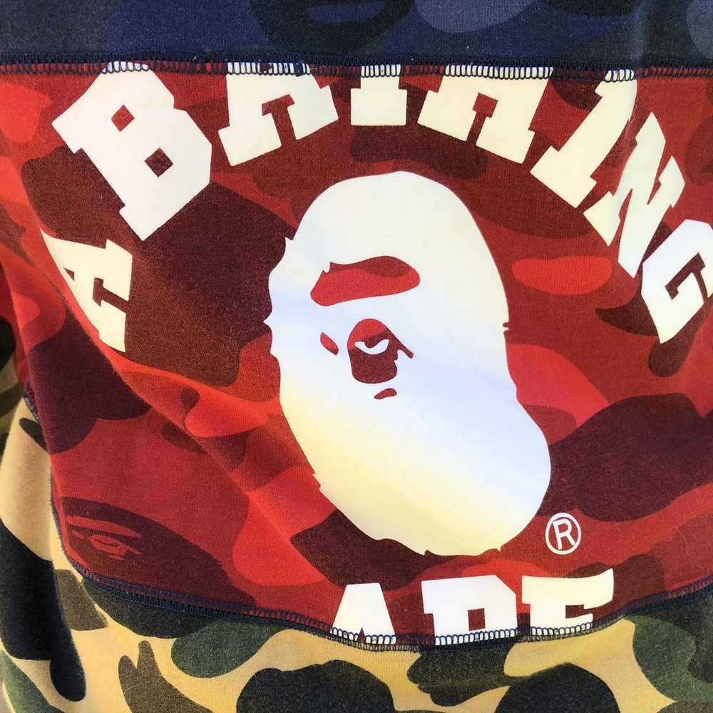 Bape Mixed Camo Crazy Long Sleeve T-shirt XL Mult… - image 3