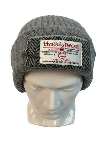 Archival Clothing - HARRIS TWEED UNISEX BEANIE HAT