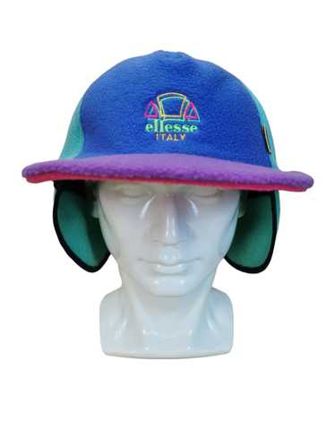 Vintage - VINTAGE JAPANESE ELLESSE EARFLAP MULTIC… - image 1