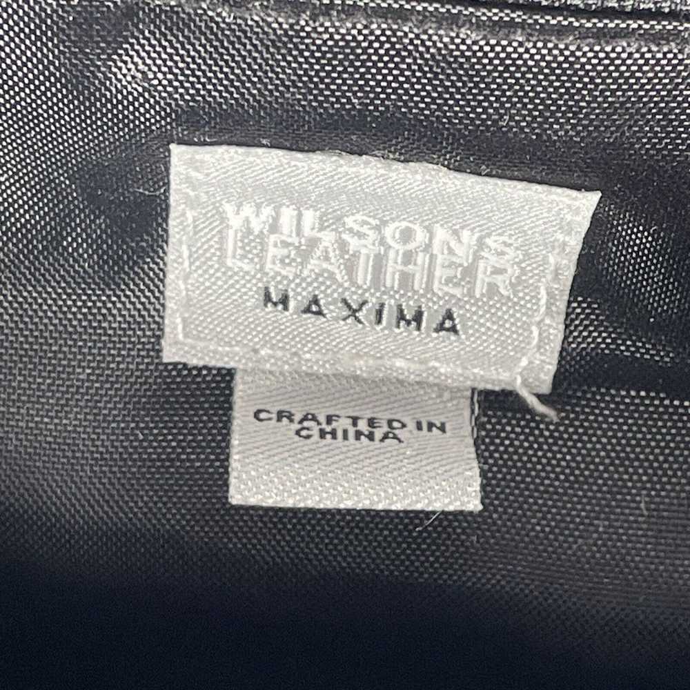 Vintage Wilsons Leather Maxima Purse Handbag Abou… - image 10