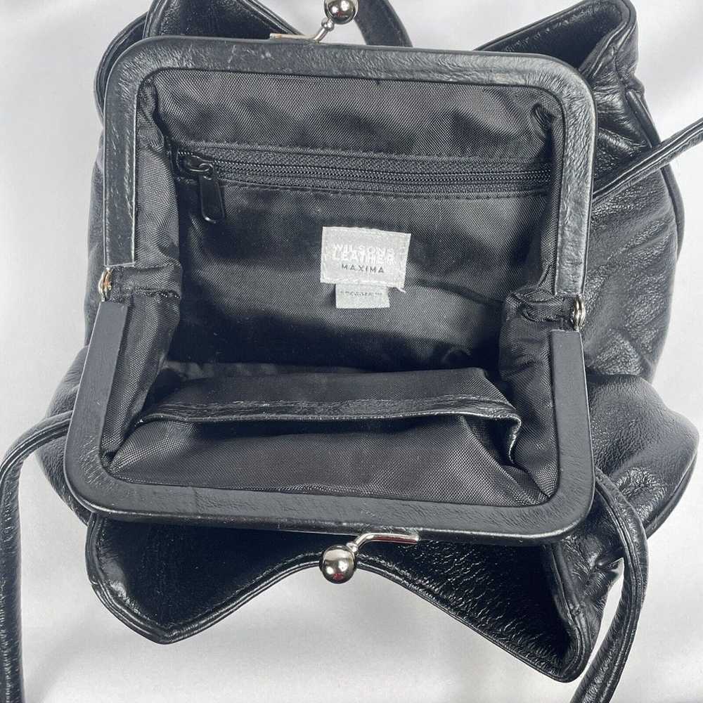 Vintage Wilsons Leather Maxima Purse Handbag Abou… - image 9
