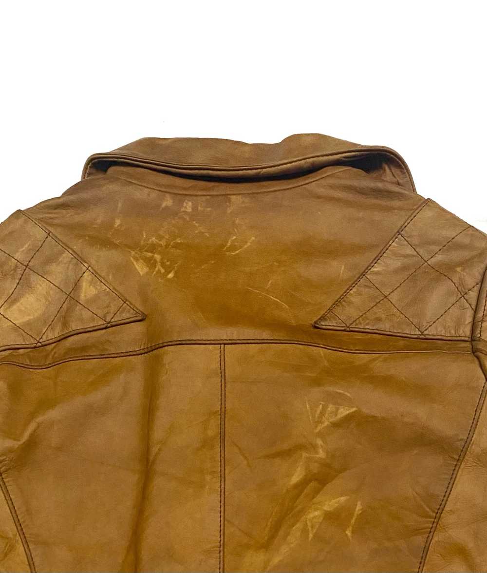 Archival Clothing - Genuine Cow Leather Jacket Fo… - image 12