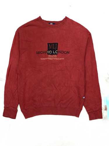 Japanese Brand - Vintage Sweatshirt MICHIKO LONDO… - image 1