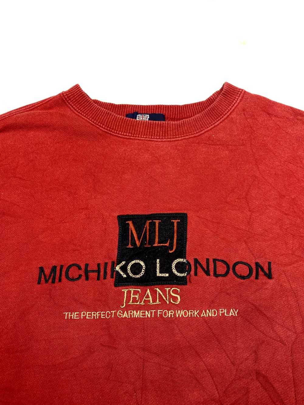 Japanese Brand - Vintage Sweatshirt MICHIKO LONDO… - image 3