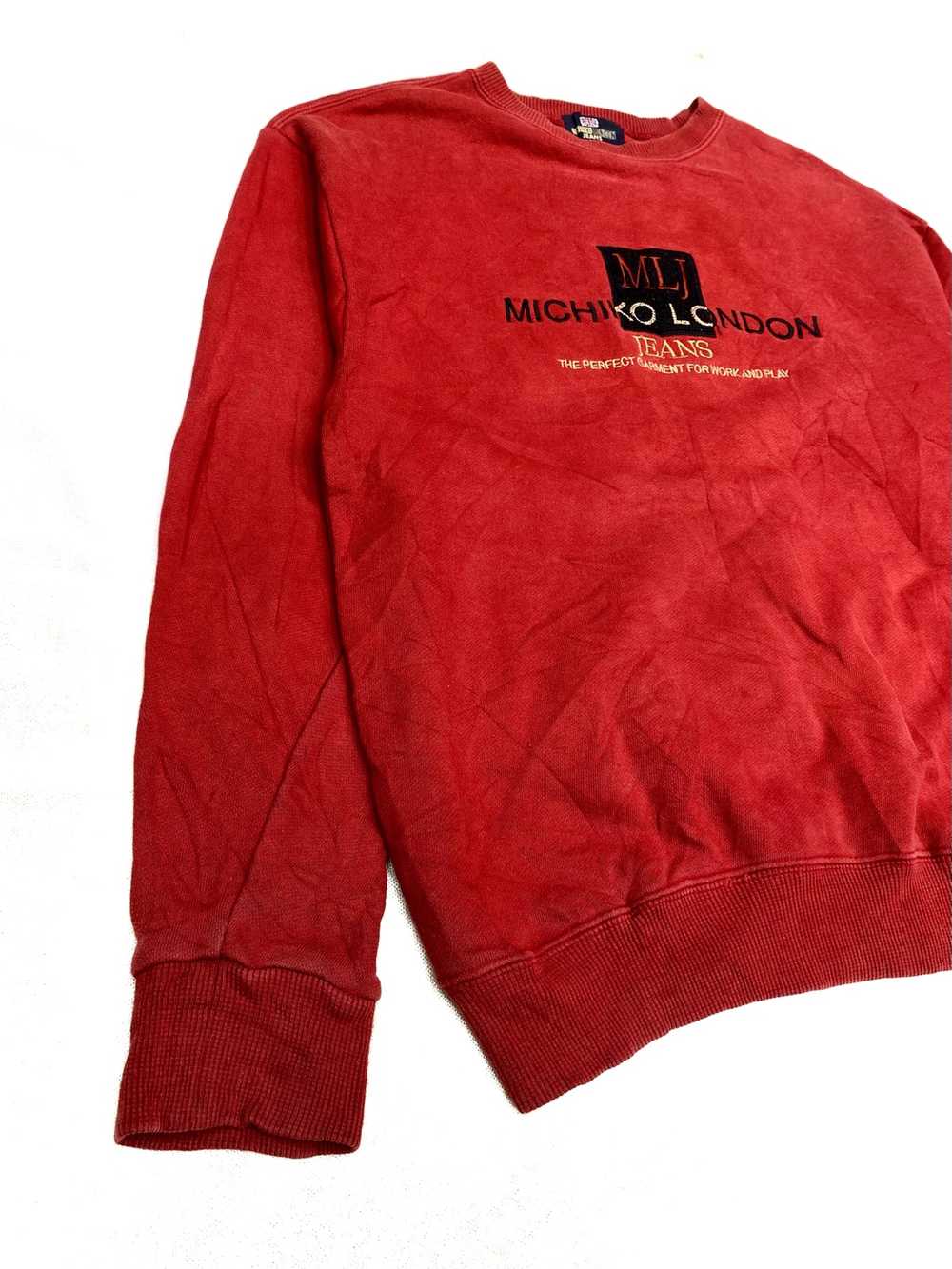 Japanese Brand - Vintage Sweatshirt MICHIKO LONDO… - image 6