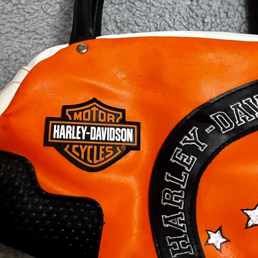 Harley Davidson Y2K Vintage Purse/small Handbag-R… - image 5
