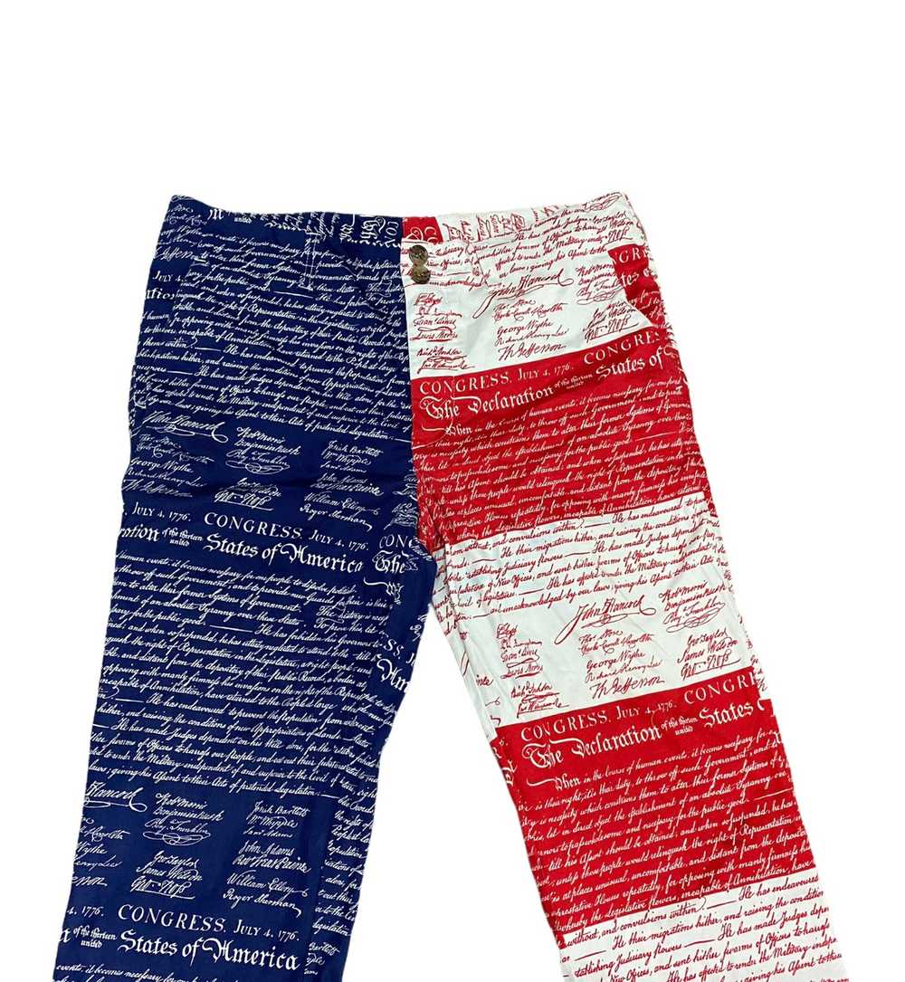 Designer - Archive Newspaper Design pants hype do… - image 5