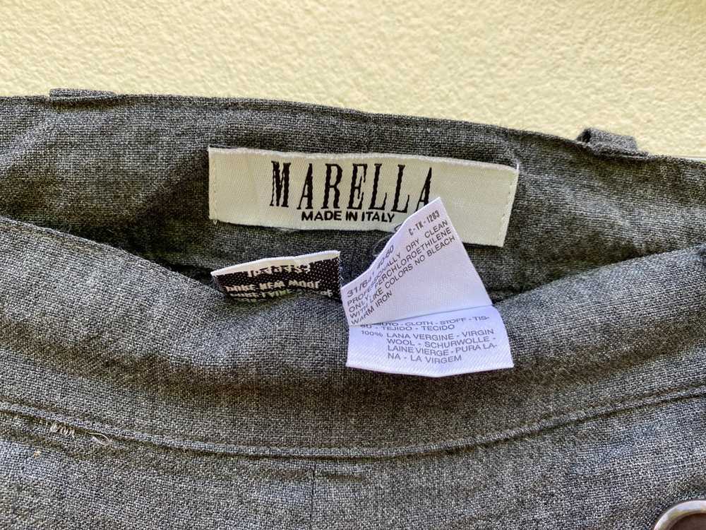 Vintage - Vintage Marella Italy Designer Black Wo… - image 5