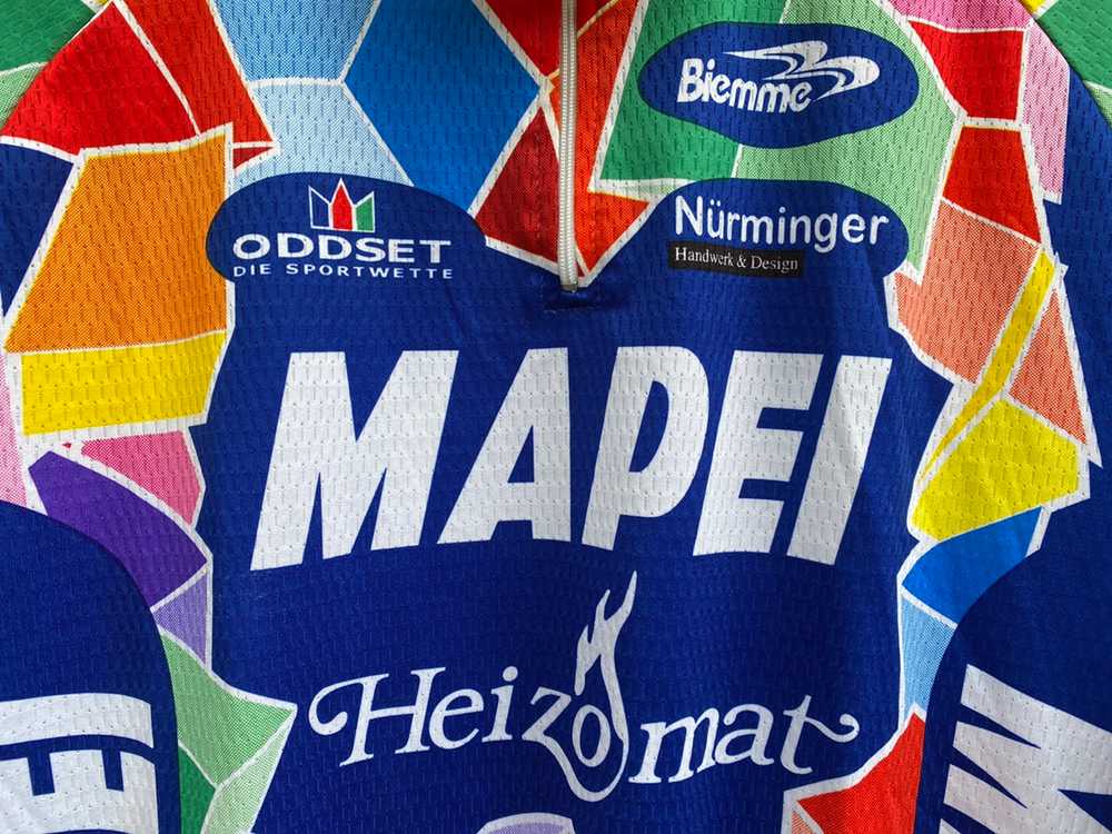 Vintage - Vintage 90s Mapei Jersey Le Tour Jersey… - image 4