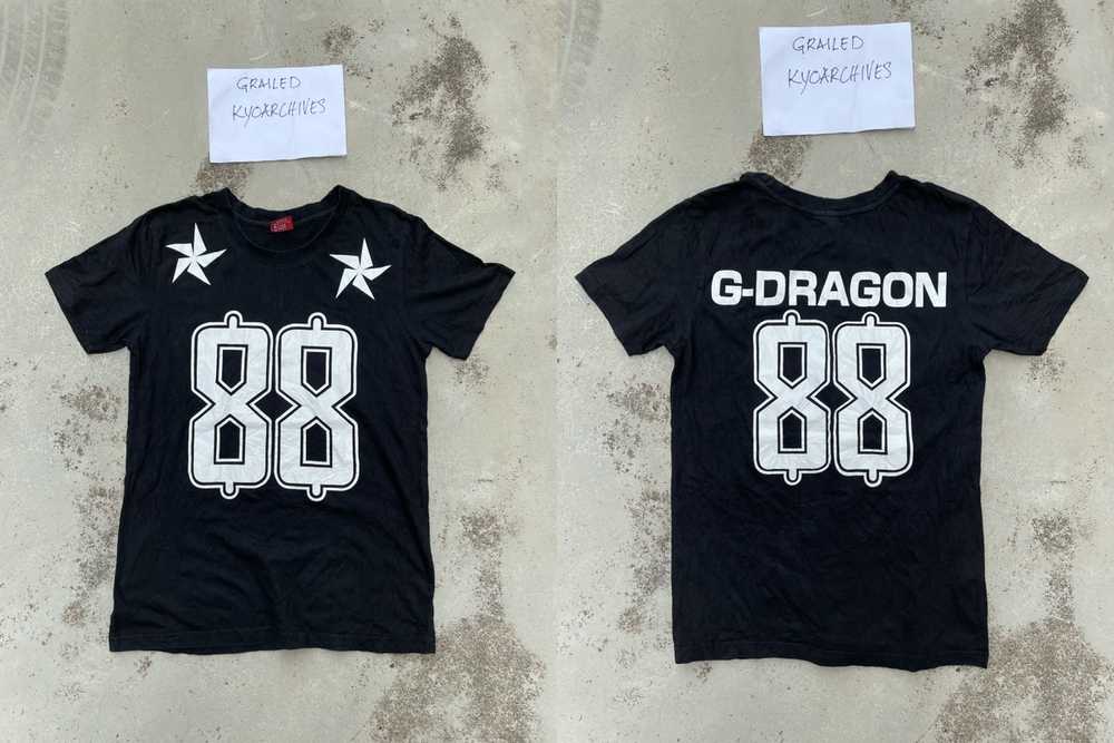 Band Tees - 88 G-DRAGON BLACK TEE - image 1