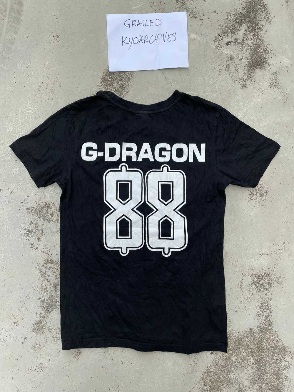 Band Tees - 88 G-DRAGON BLACK TEE - image 3