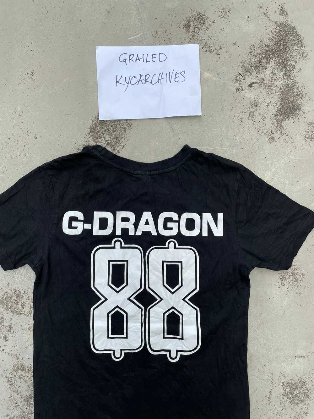 Band Tees - 88 G-DRAGON BLACK TEE - image 5