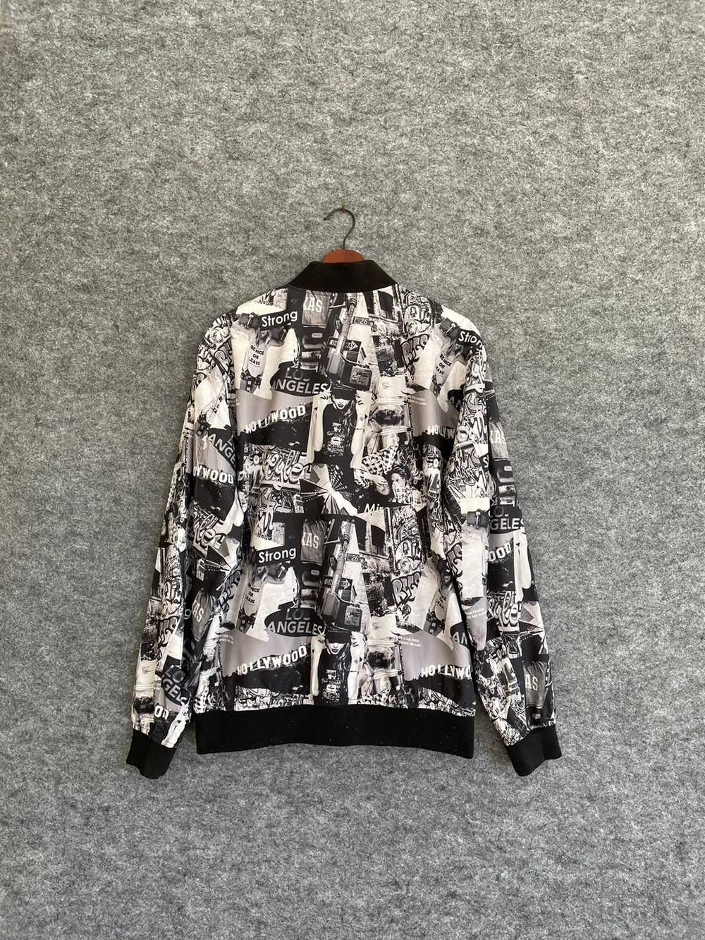 Japanese Brand - BROWNY VINTAGE OVERPRINTED BOMBER - image 3