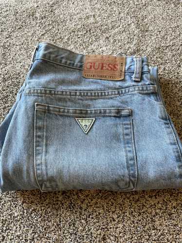 Guess Vintage 90s Light Wash Guess Jeans