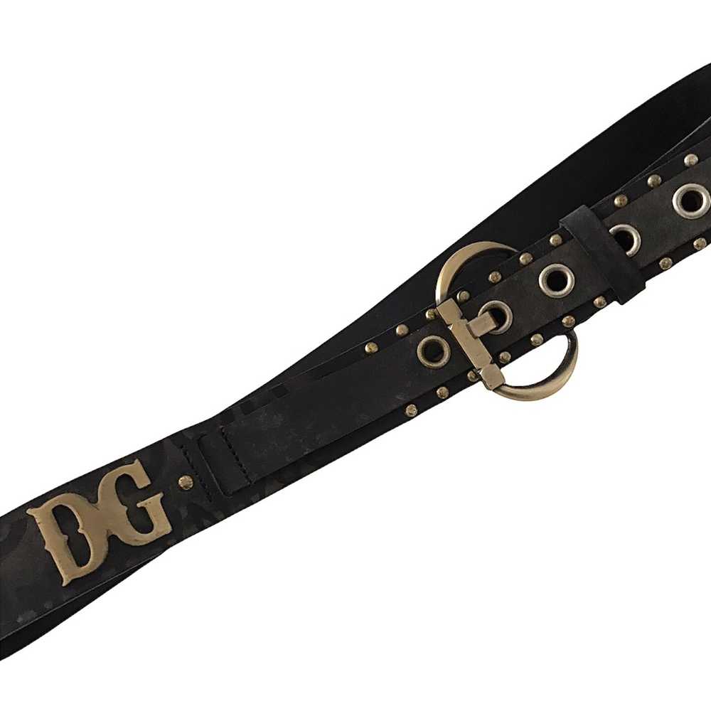 Authentic Vintage Dolce & Gabbana D&G Thick Leath… - image 1
