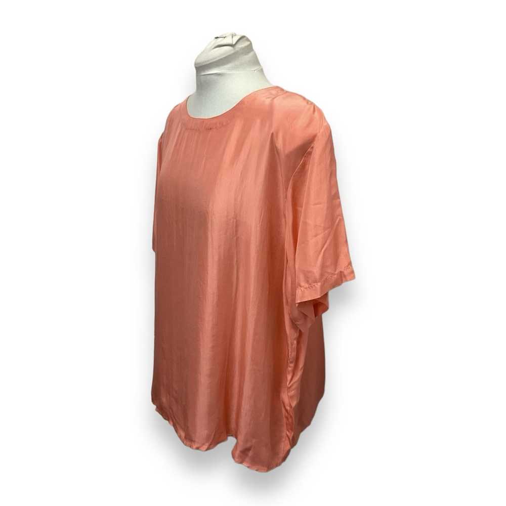 Bedford Fair Vintage Women’s 100% Silk Blouse, Or… - image 3