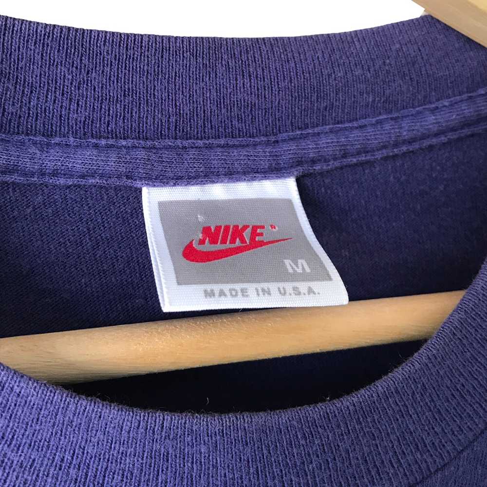 Authentic Vintage 1990s Nike Grey Tag Swoosh Big … - image 7