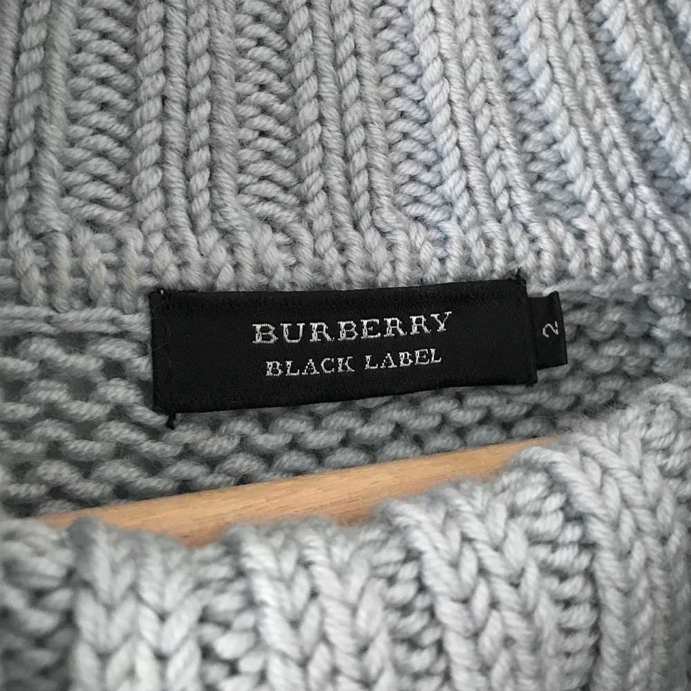 Burberry Black Label JP Italian Silk Knitted Jump… - image 8