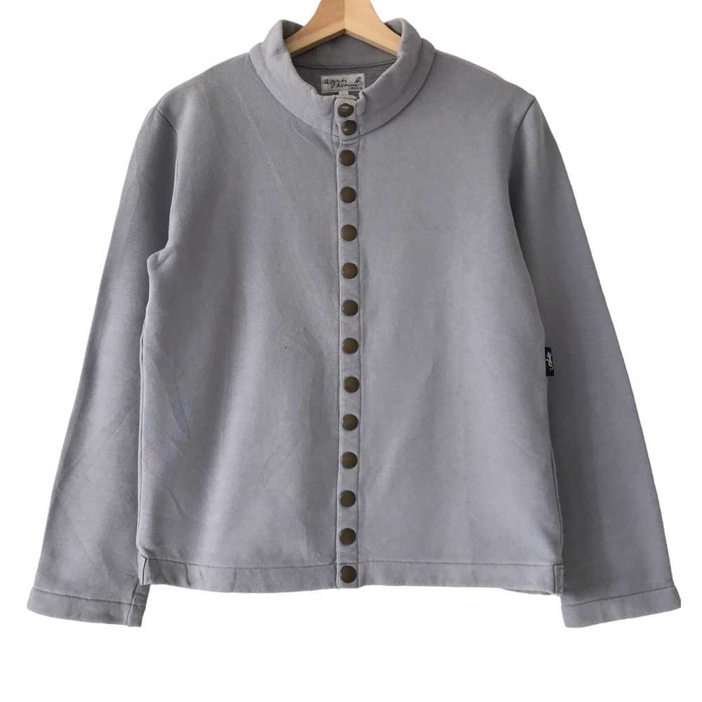 Agnes B. - Agnes B. Homme Paris Full Button Cardi… - image 1