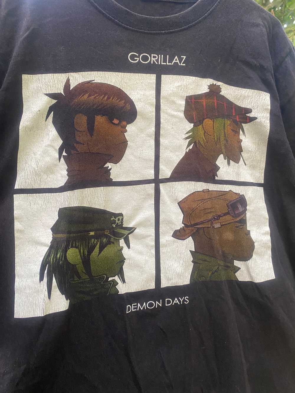 Vintage - VINTAGE DEMON DAY GORILLAZ BAND TEE - image 2